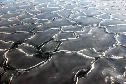 Drift ice, background. 写真素材