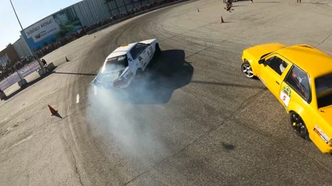  Drift race  库存影片 194544736