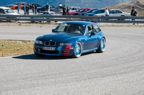 Drift racing competition 写真素材