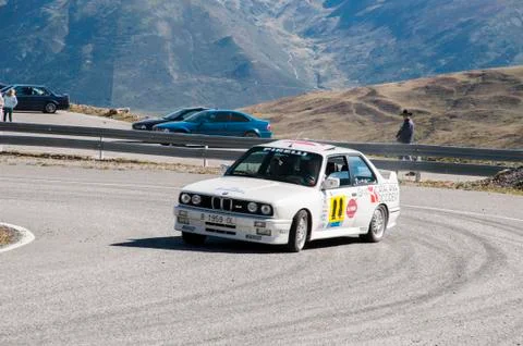 Drift racing competition 스톡 사진