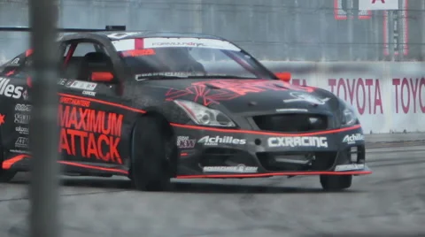 Drift Racing Stock Footage 43705492