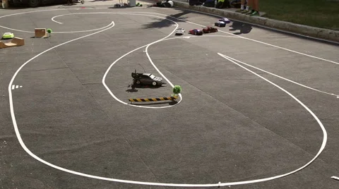 Drift RC models, radio control drift Stock Footage 64570678
