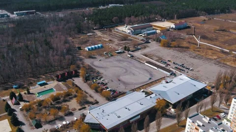 Drift on the track Video stock 255103780