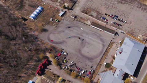 Drift on the track Stock Footage 255180851