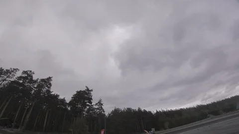 Drift view from the racing drone Stock Footage 90504666