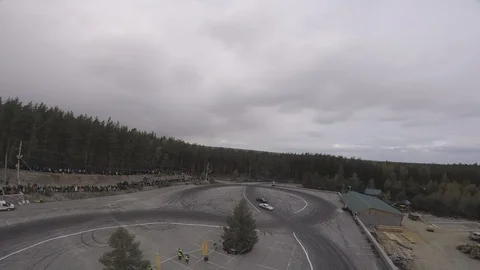 Drift view from the racing drone Stock-Footage 90506142