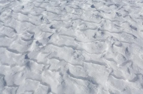 Drifted snow Stock Photos