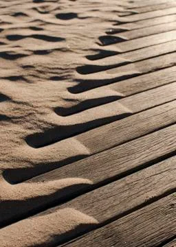 Drifting beach sand abstract Stock Photos