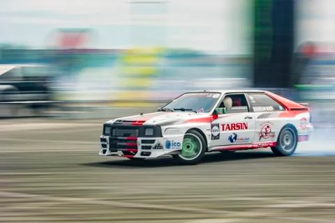 Drifting car Stock Photos