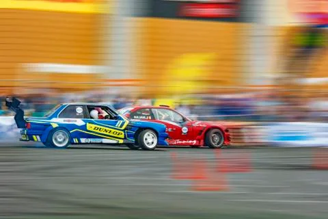 Drifting car Stock Photos