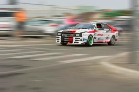 Drifting car Stock Photos