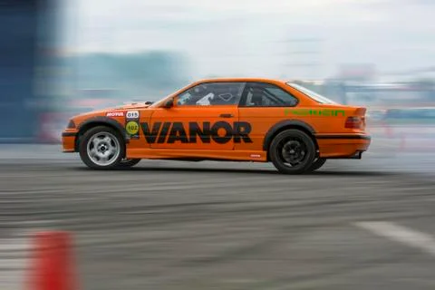 Drifting car Stock-Fotos
