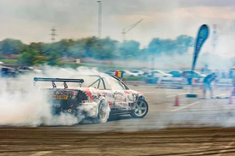 Drifting car Stock Photos