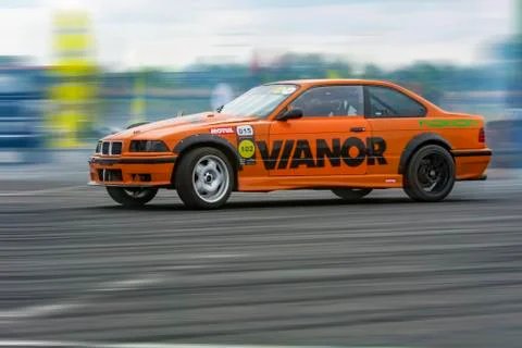 Drifting car Stock Photos