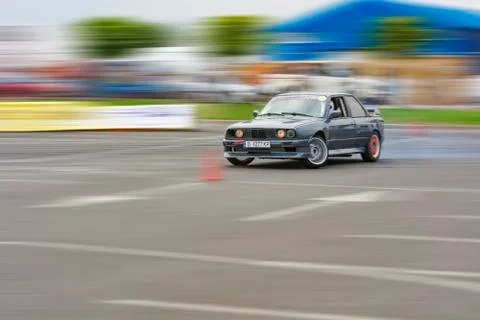 Drifting car Stock Photos