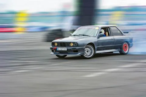 Drifting car Stock Photos