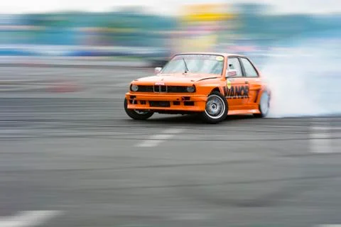 Drifting car Stock Photos