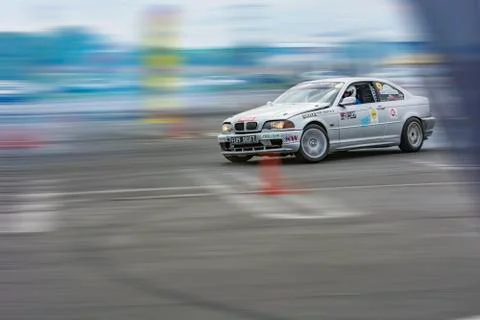 Drifting car Stock Photos