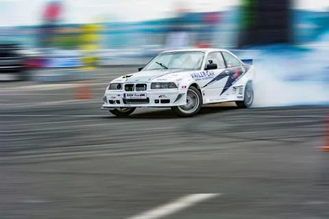 Drifting car Stock Photos