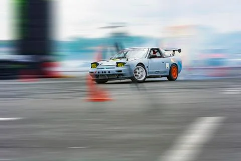Drifting car Stock Photos