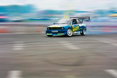 Drifting car Stock Photos