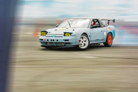 Drifting car Stock Photos