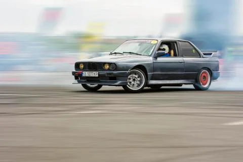 Drifting car Stock Photos