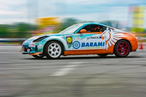 Drifting car Stock Photos