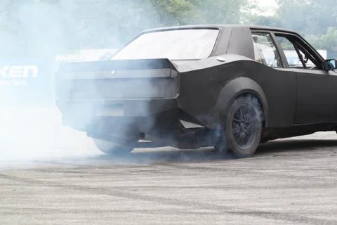 Drifting car Stock Photos