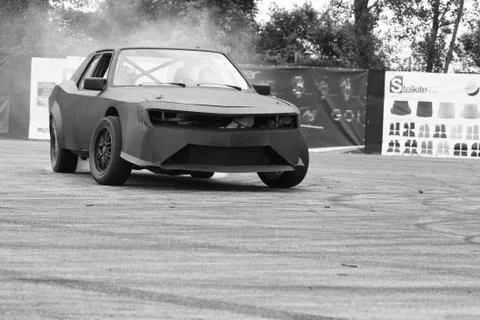 Drifting car Stock Photos