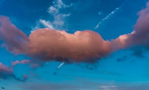 Drifting Cloud in Sky cloud sky drift tranquility nature Foto stock