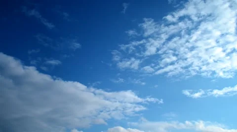 Drifting Clouds at dusk Stock Footage 46018045