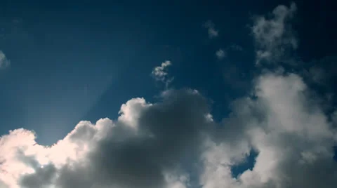 Drifting clouds Vídeo Stock 23316528