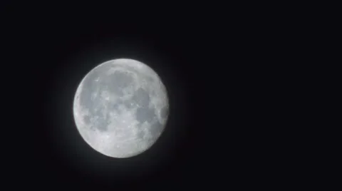 Drifting Moon Video stock 45876263
