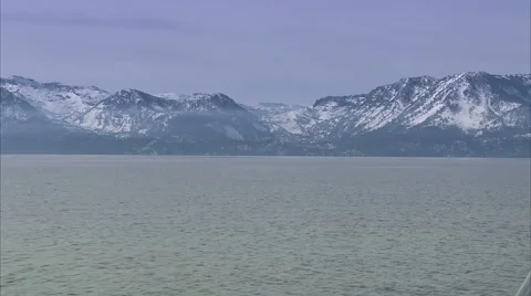 Drifting by mountains Stock-Footage 986630