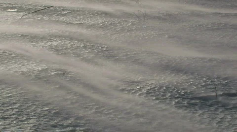 DRIFTING SNOW Stock Footage