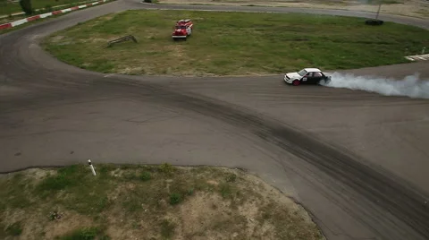 Drifting tournaments - 1 Stock Footage 49409853