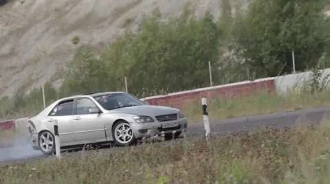 Drifting toyota altezza 스톡 동영상 46791184