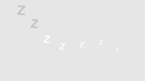Drifting Zzz Sleep Trail Video stock 336041530