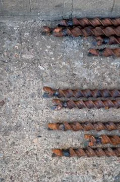 Drill bars Stock Photos