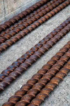 Drill bars Stock Photos