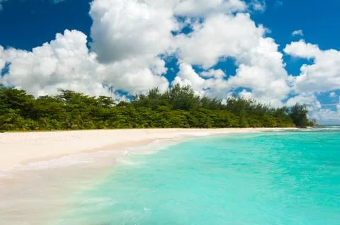 Drill Beach Foto stock