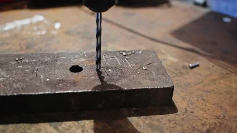 Drill bit and drill bit Stock Footage 235589787