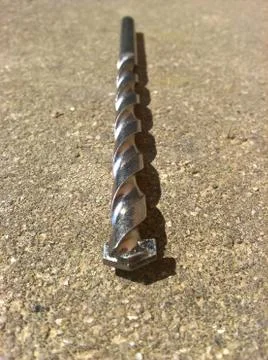 Drill Bit Concrete Prospect Stock Photos