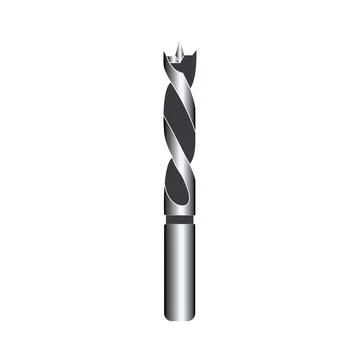 Drill bit icon Stock Illustration