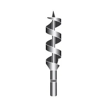 Drill bit icon Stock Illustration