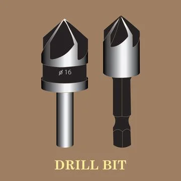 Drill bit icon Stock Illustration