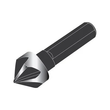 Drill bit icon Stock Illustration