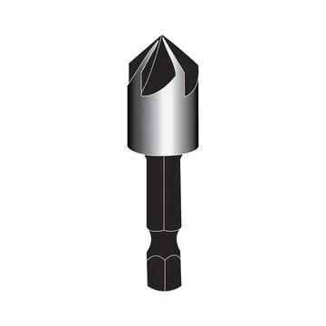 Drill bit icon Stock Illustration