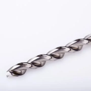 Drill bit isolated on white background Stock Photos